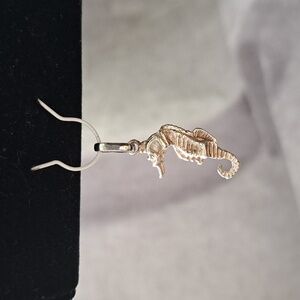 980 Silver Seahorse Pendant ONLY VG 3.3cm x 1.8cm